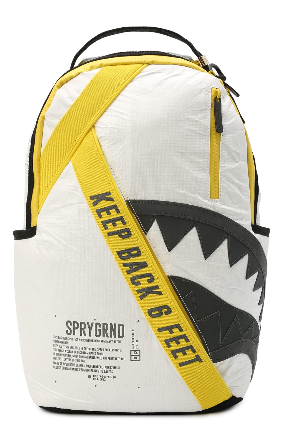 Рюкзак SPRAYGROUND белого цвета по цене 18650 руб., арт. 910B3421NSZ, фото 1 Рюкзак SPRAYGROUND, арт. 910B3421NSZ, фото 1