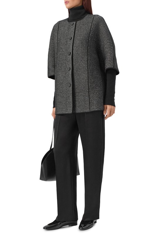 Кожаные балетки Emporio Armani EW002938/AF19567 Чёрный  EW002938/AF19567 Фото 3