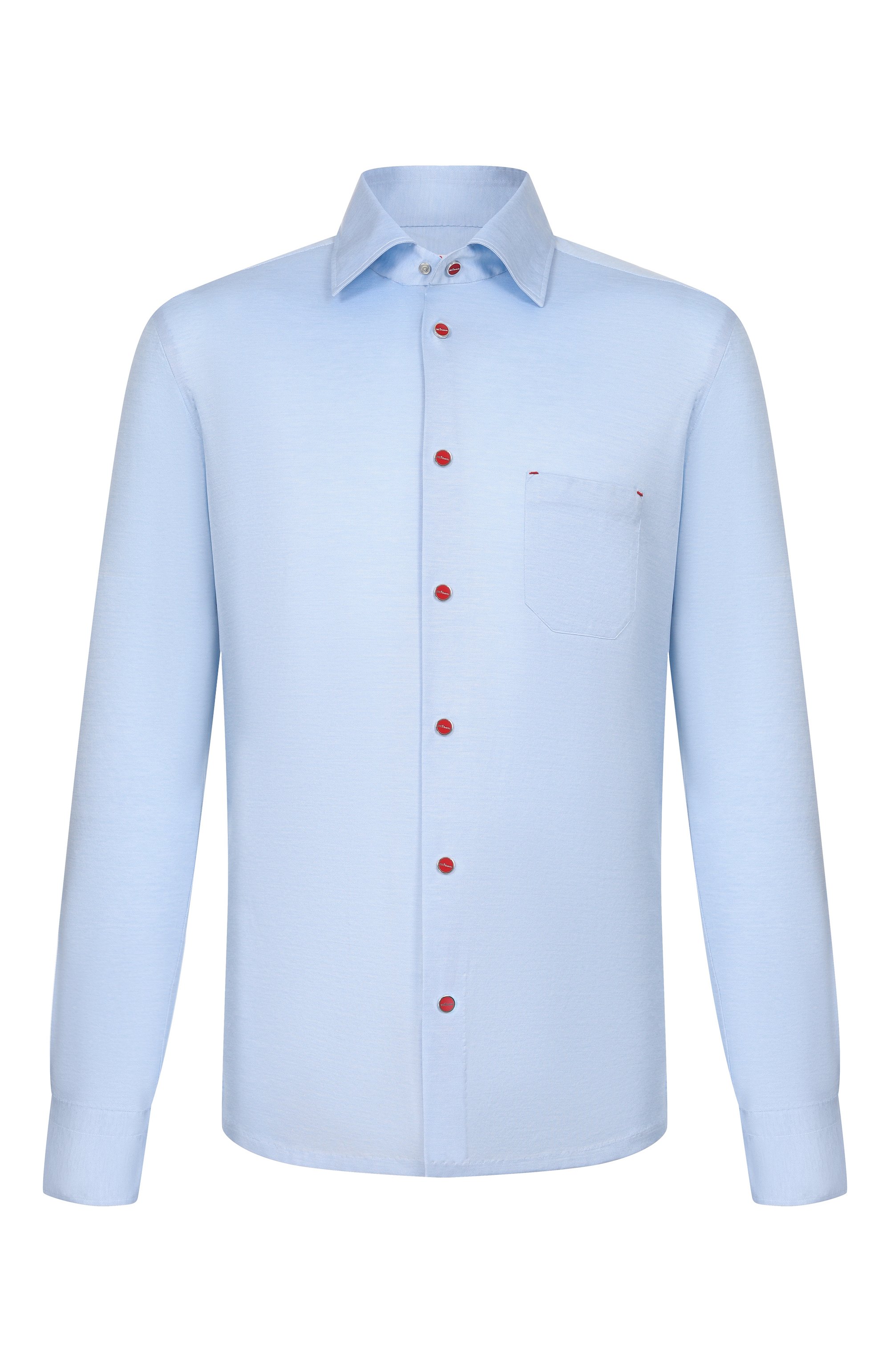 Хлопковая рубашка KITON, арт. UMCNERPH09665, фото 1