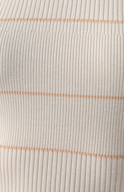 Топ из смеси шелка и кашемира PROENZA SCHOULER белого цвета по цене 37600 руб., арт. R1917174-KS038, фото 5 Топ из смеси шелка и кашемира PROENZA SCHOULER, арт. R1917174-KS038, фото 5