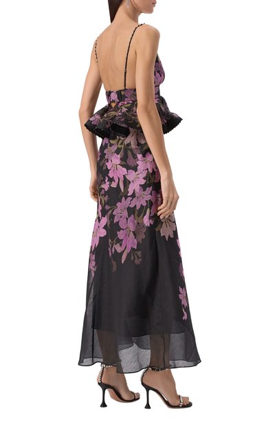 Платье изо льна и шелка ZIMMERMANN, арт. 3495DS252, фото 4