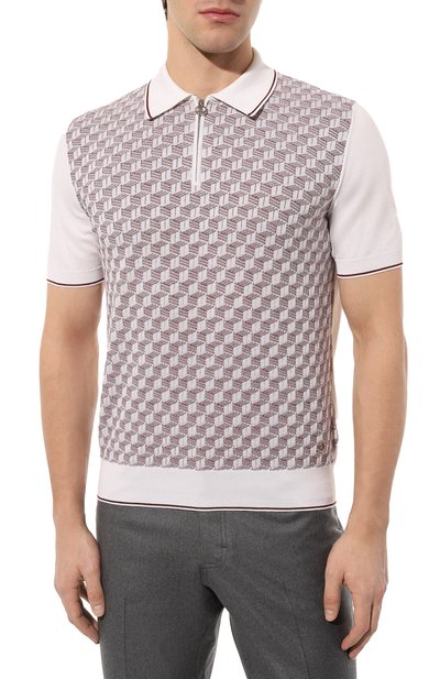 Поло из шелка и хлопка STEFANO RICCI, арт. K818048P31/F23176, фото 3