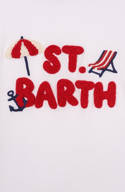 Хлопковая футболка MC2 SAINT BARTH, арт. ELLY003-01208L/ELLY STRING, фото 3