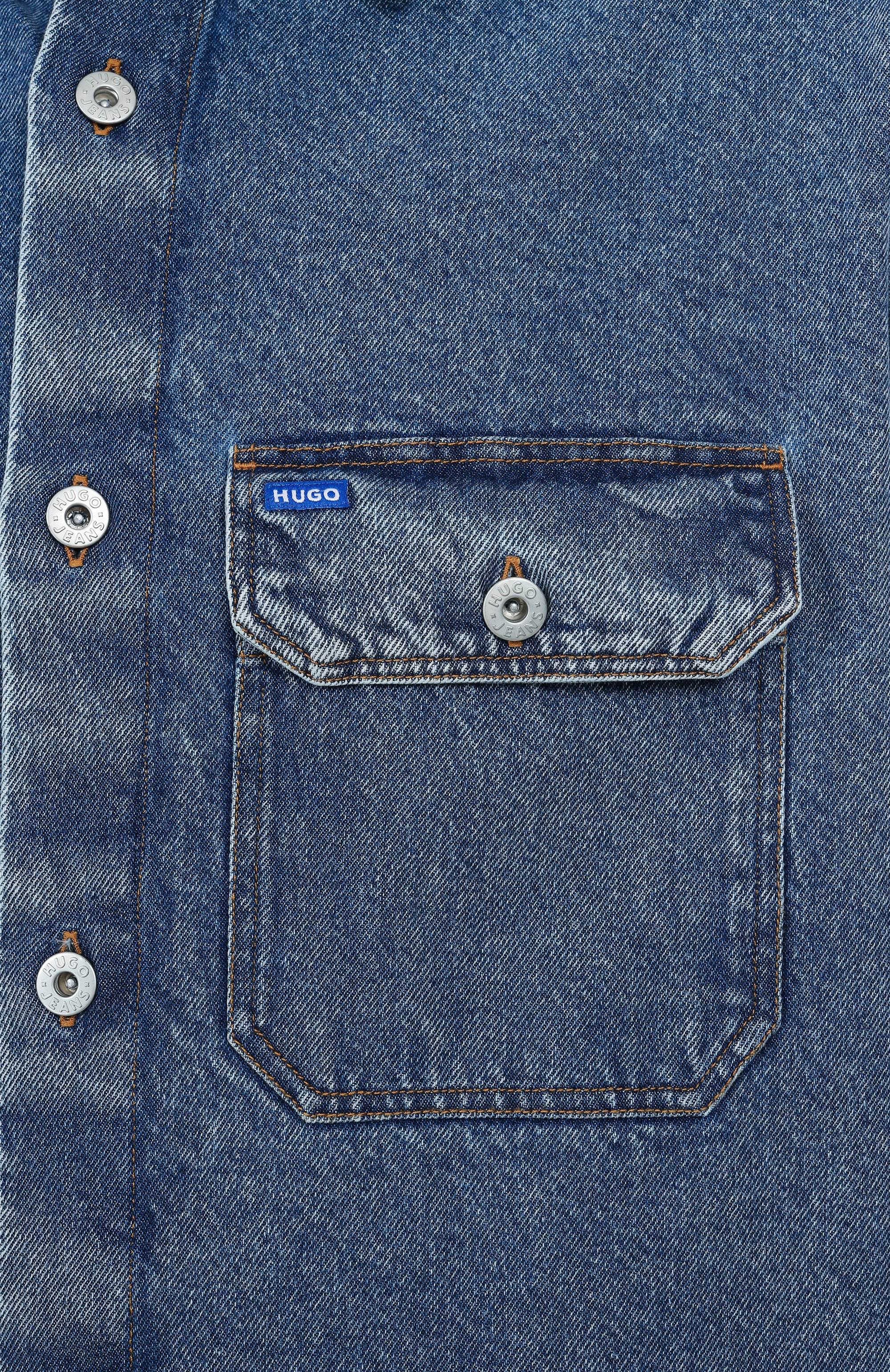 Джинсовая рубашка HUGO BLUE, арт. 50513853, фото 6