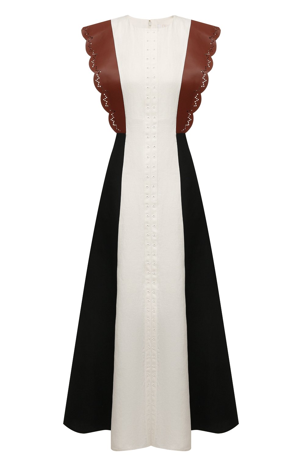 Льняное платье CHLOÉ, арт. CHC22SR042036, фото 1