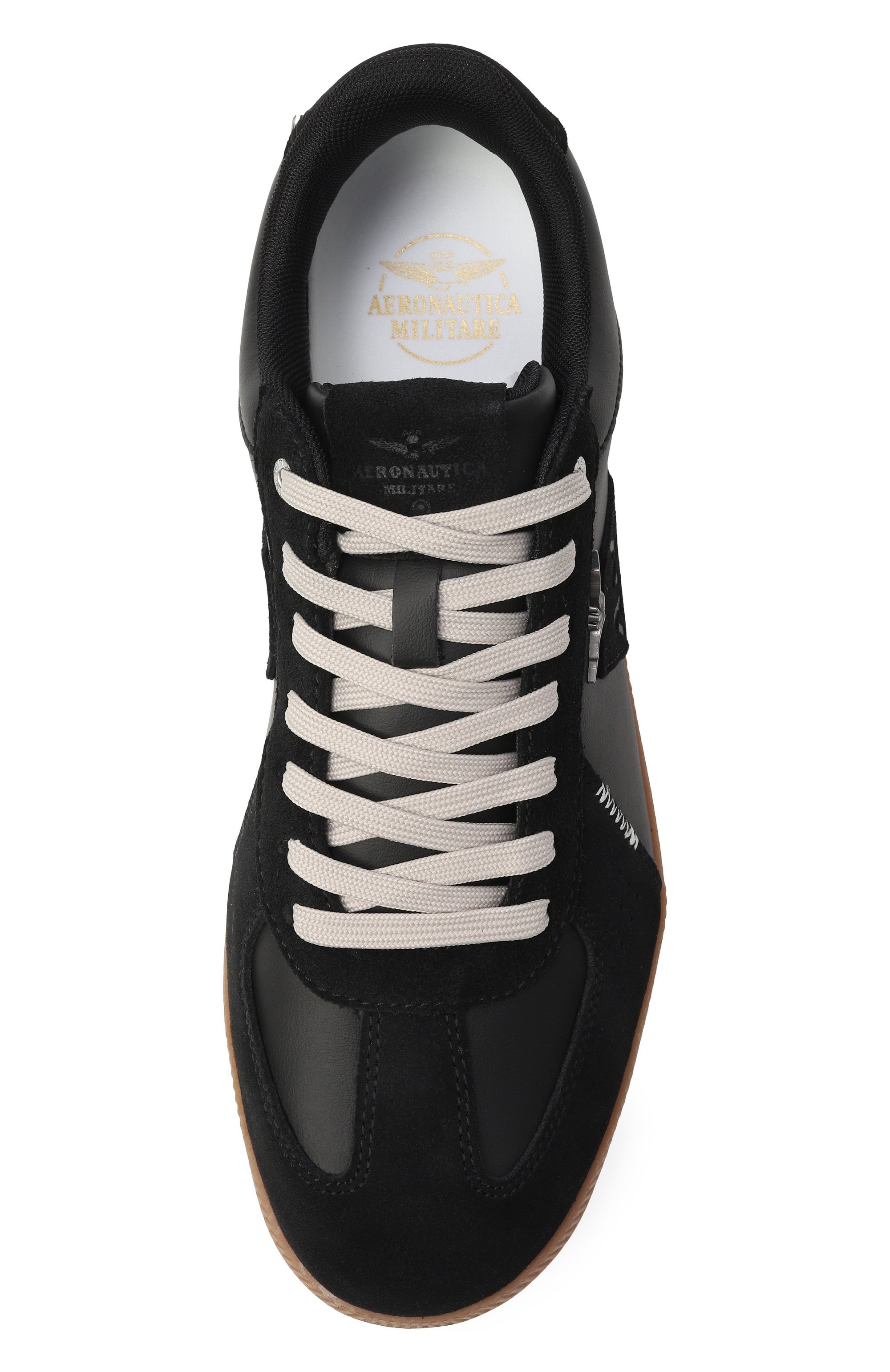 Кожаные кеды AERONAUTICA MILITARE, арт. SC0315UPL00244, фото 6