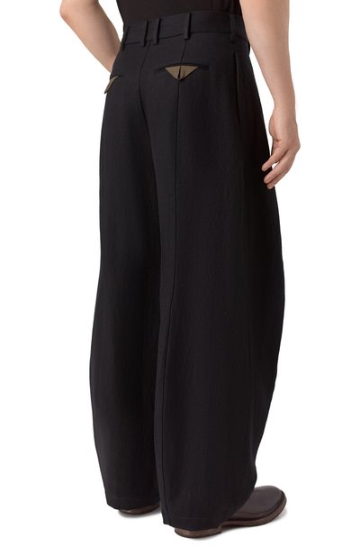 Брюки изо льна и шерсти UMA WANG, арт. UM3502, фото 4