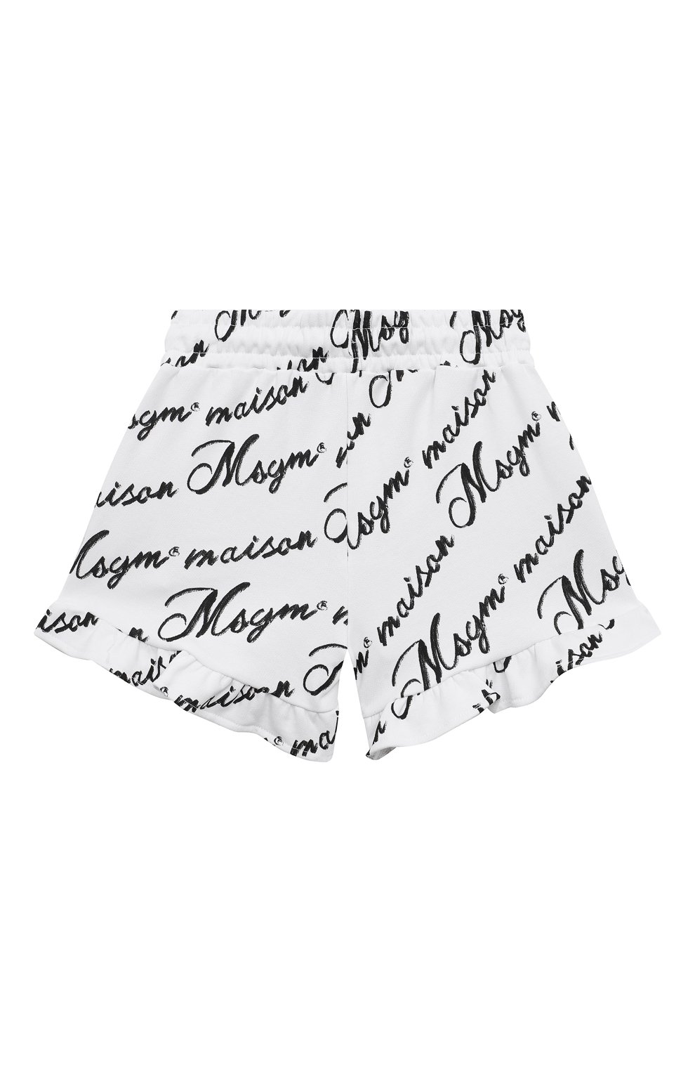 Хлопковые шорты MSGM KIDS, арт. S4MSJGSH114, фото 2