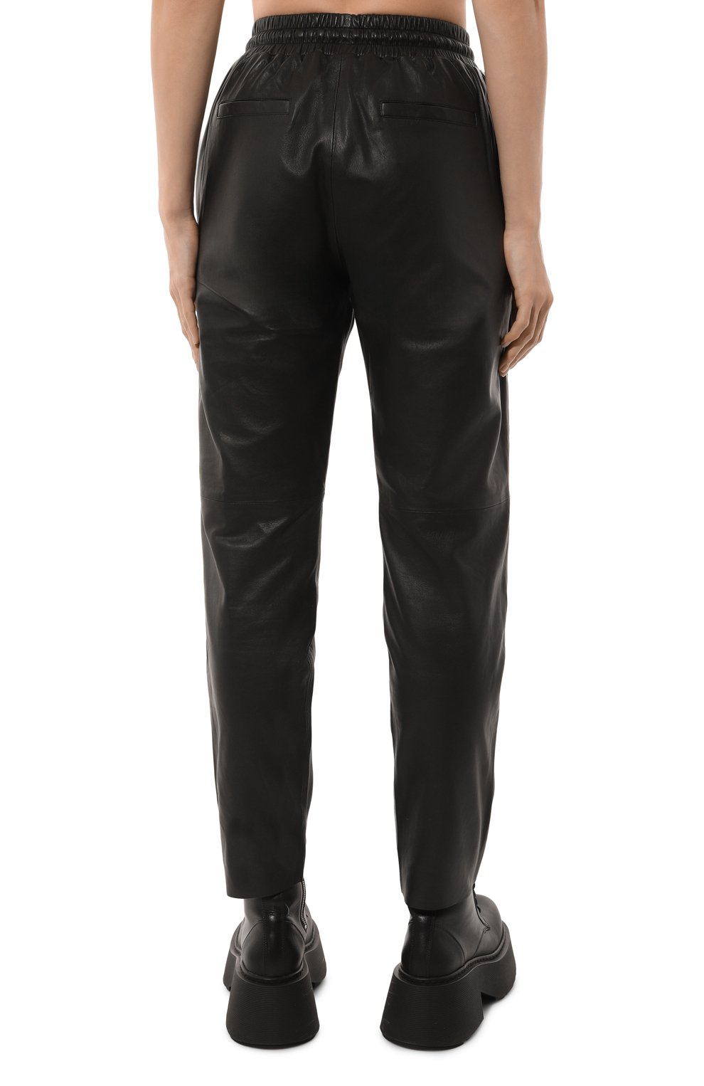 Кожаные брюки MAX AND MOI, арт. J0GGING, фото 4