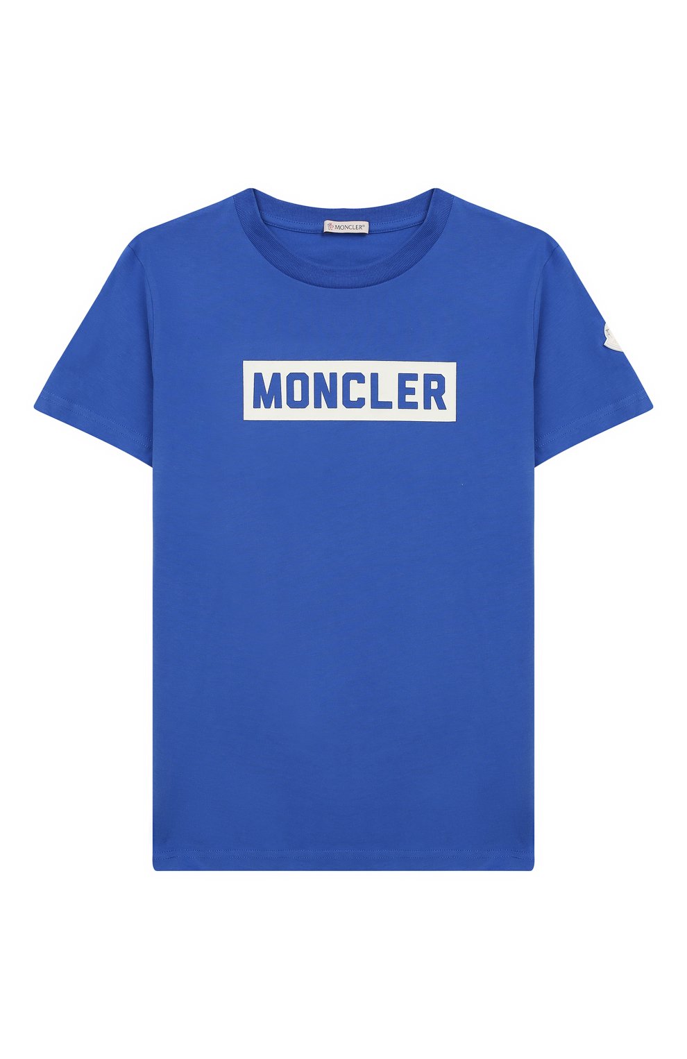 Хлопковая футболка MONCLER ENFANT, арт. E2-954-80269-50-83092/4-6A, фото 1