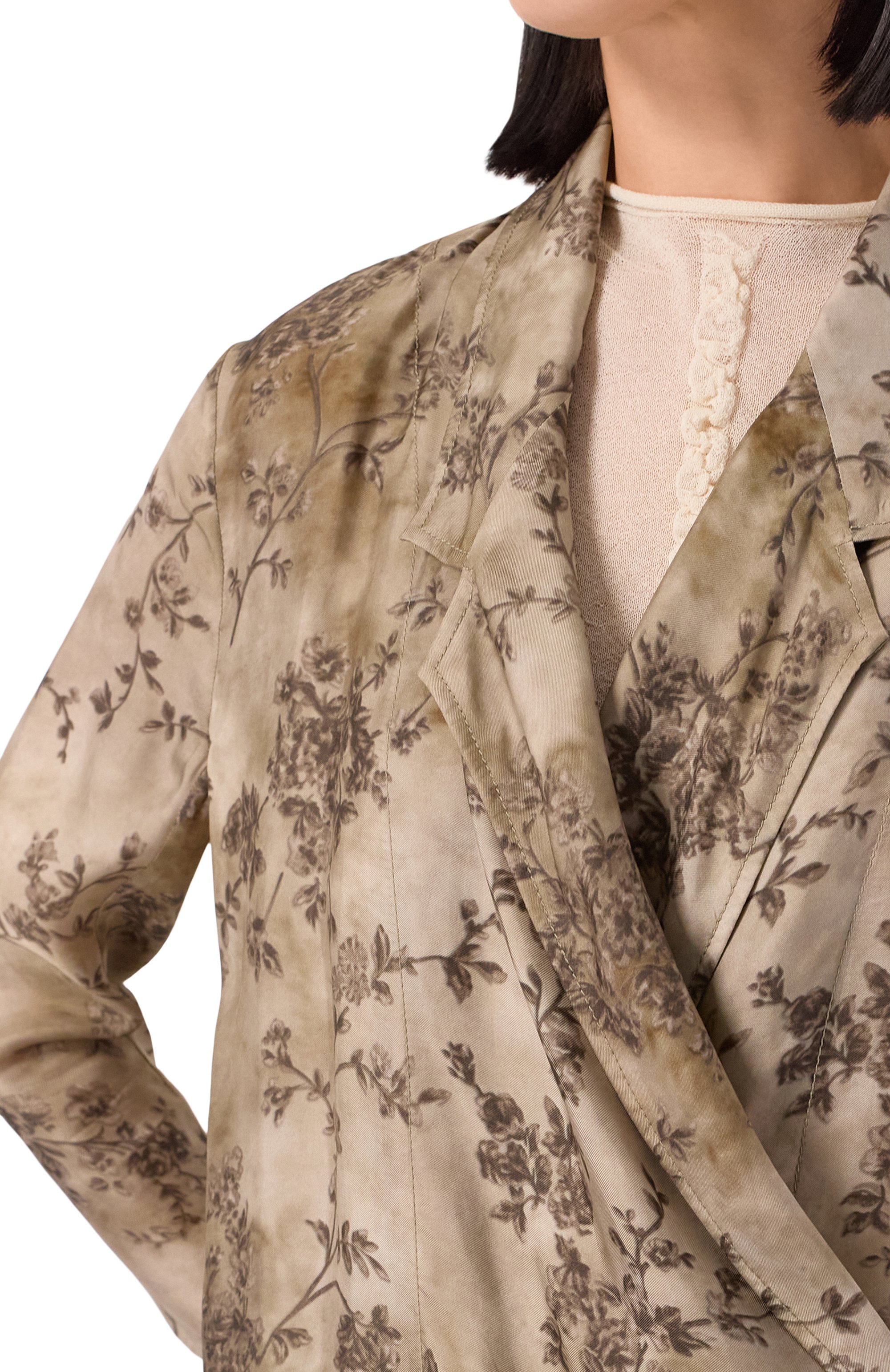 Жакет UMA WANG бежевого цвета по цене 171000 руб., арт. UW6047, фото 5 Жакет UMA WANG, арт. UW6047, фото 5