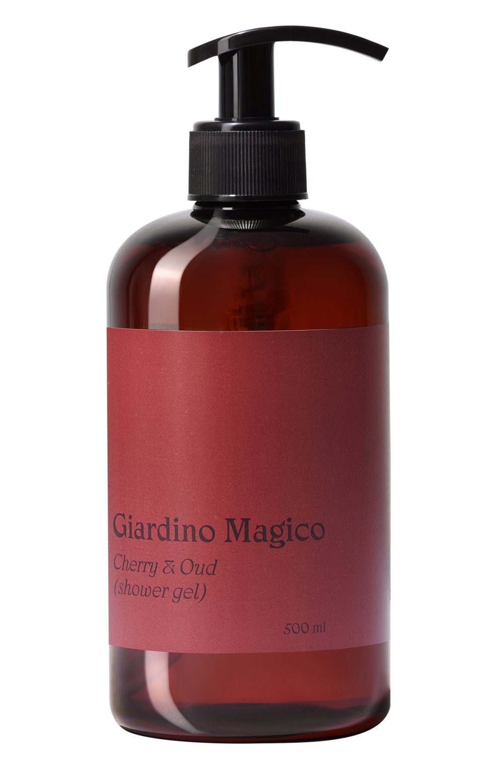 Увлажняющий гель для душа cherry & oud (500ml) GIARDINO MAGICO бесцветного цвета по цене 2550 руб., арт. 4640200321312, фото 1 Увлажняющий гель для душа cherry & oud (500ml) GIARDINO MAGICO, арт. 4640200321312, фото 1