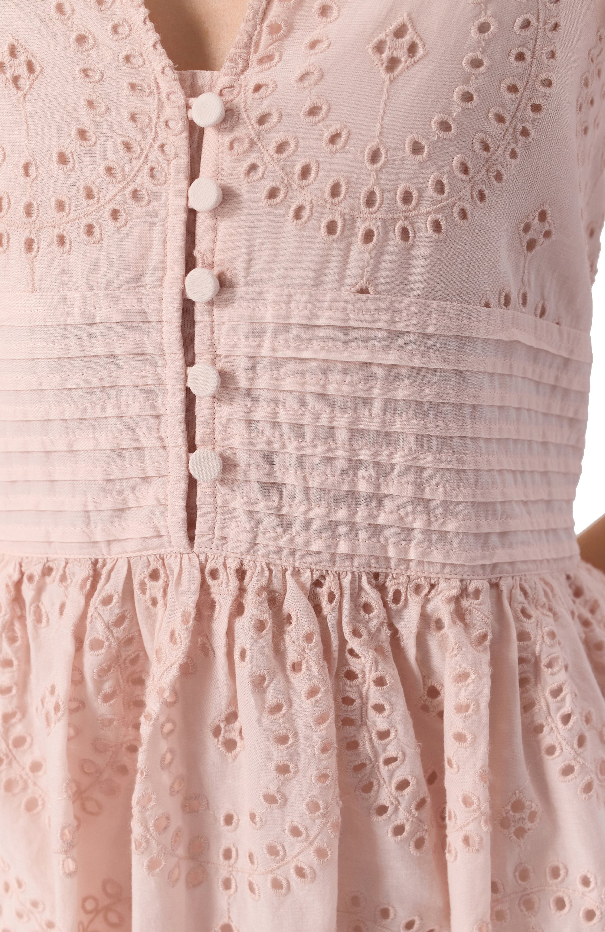 Хлопковое платье BOSS ORANGE розового цвета по цене 29850 руб., арт. 50538362, фото 5 Хлопковое платье BOSS ORANGE, арт. 50538362, фото 5