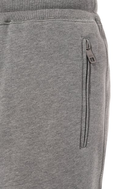 Хлопковые шорты DOLCE & GABBANA серого цвета по цене 51250 руб., арт. GVB7HT/G7F2G, фото 5 Хлопковые шорты DOLCE & GABBANA, арт. GVB7HT/G7F2G, фото 5