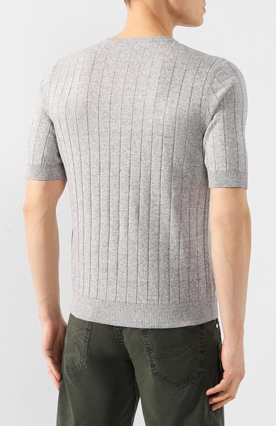 Джемпер из смеси льна и хлопка ELEVENTY PLATINUM, арт. A76MAGA20 MAG0A031, фото 4