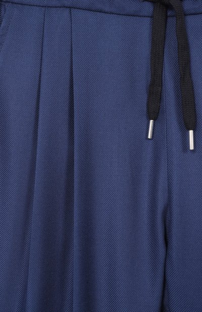Шелковые брюки BRUNELLO CUCINELLI, арт. BR483S502A, фото 3