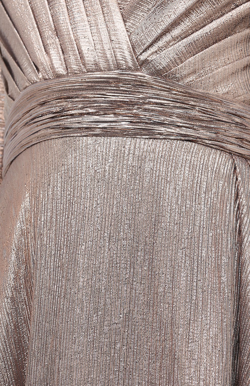 Шелковое платье ZUHAIR MURAD золотого цвета по цене 446500 руб., арт. DRP20012/CHLU003, фото 5 Шелковое платье ZUHAIR MURAD, арт. DRP20012/CHLU003, фото 5