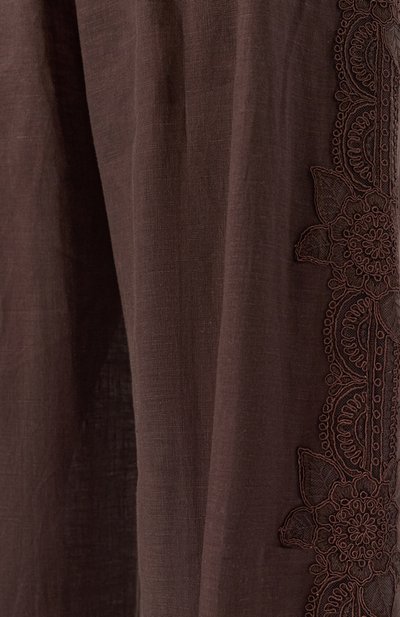 Брюки изо льна и вискозы MAURIZIO, арт. W01040679, фото 5