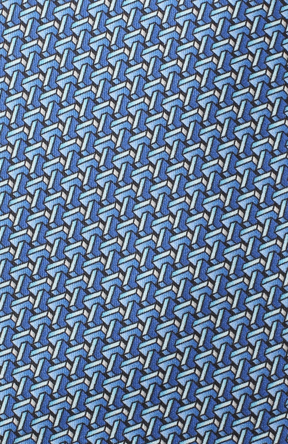 Шелковый галстук LANVIN голубого цвета по цене 8495 руб., арт. 3333/TIE, фото 3 Шелковый галстук LANVIN, арт. 3333/TIE, фото 3