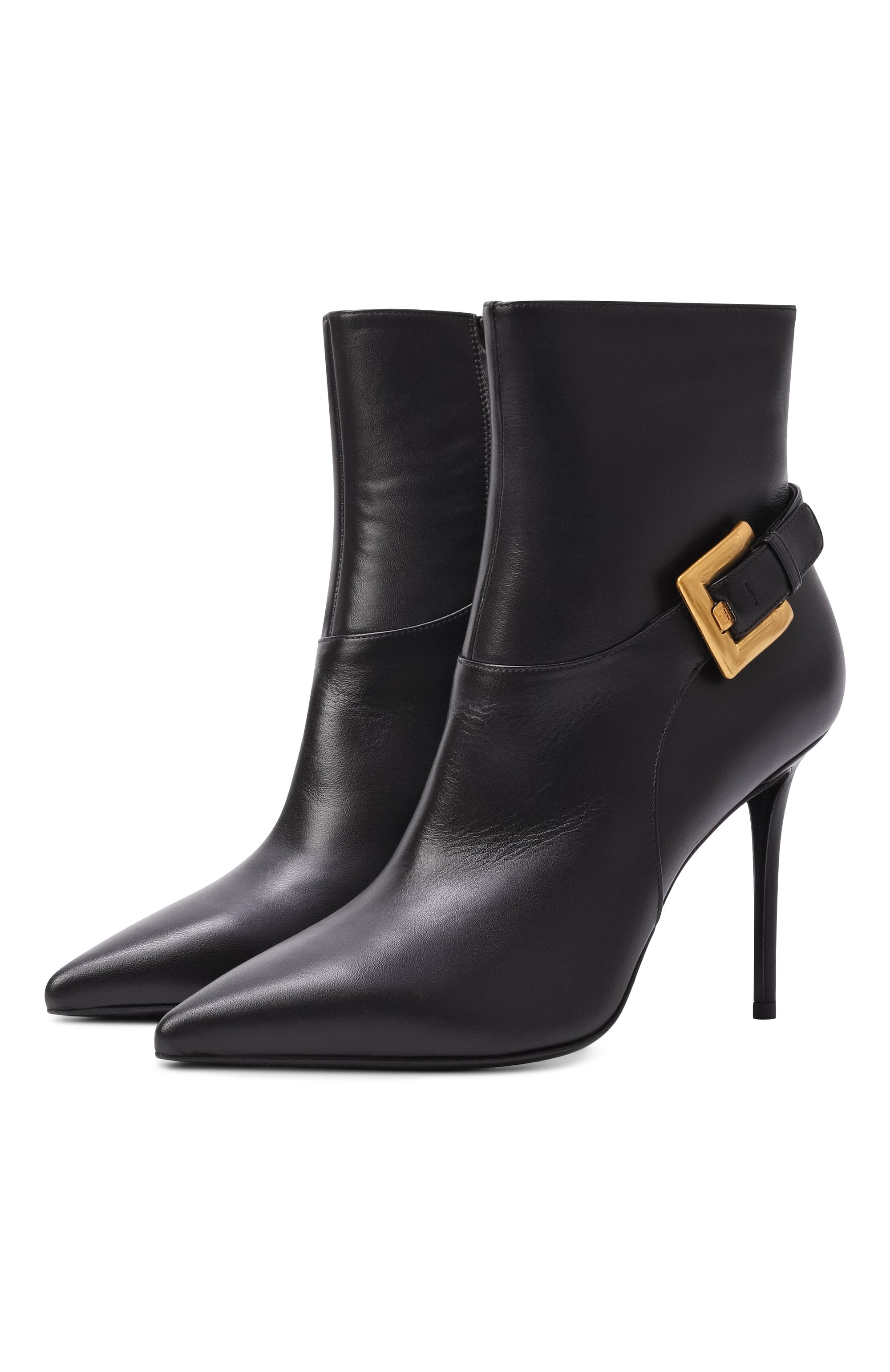 Кожаные ботильоны anthem 95 BALMAIN, арт. GN4TE223/LVIT, фото 1