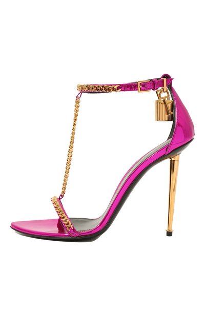 Кожаные босоножки naked TOM FORD, арт. W3078T-LCL234, фото 4