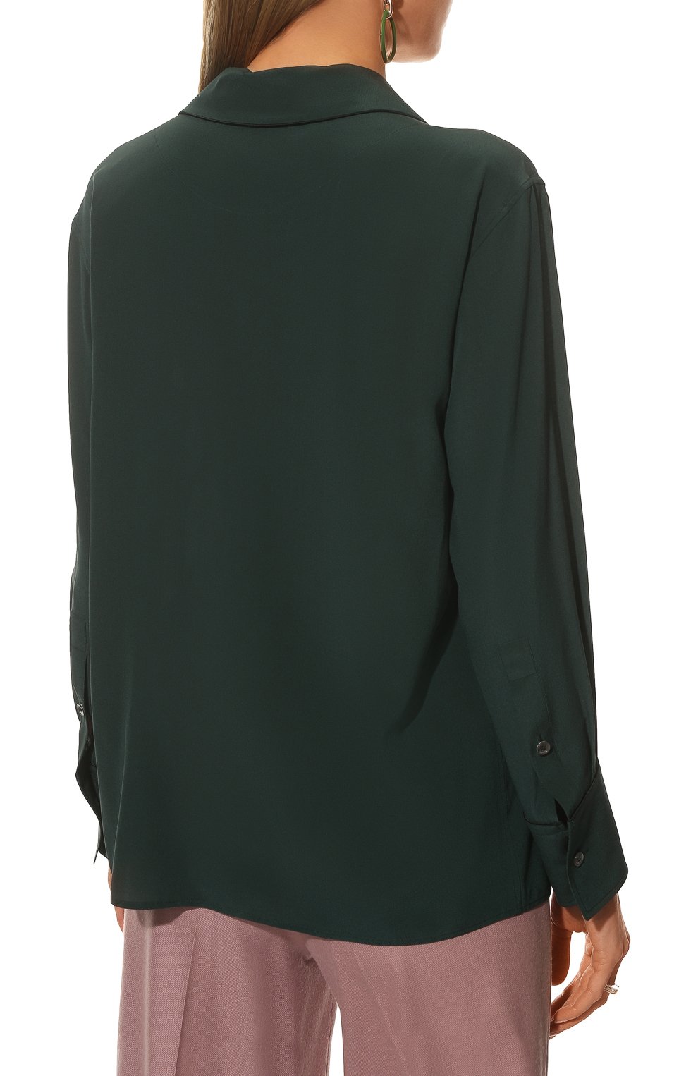 Шелковая руба шка LANVIN, арт. RW-SI9002-4868-P22, фото 4