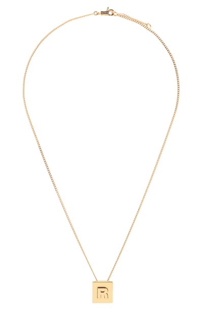 Женская кулон на цепочке alphabet r CELINE, арт. 46N0R6BRA