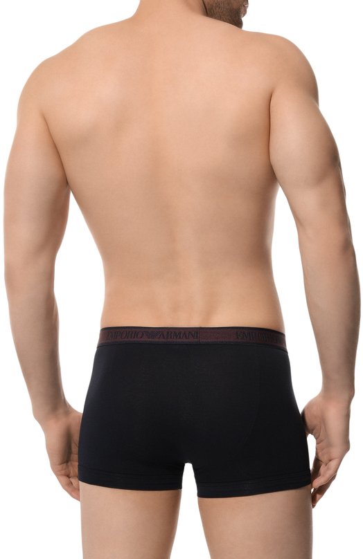Комплект из трех боксеров Emporio Armani 111357/4F717 Синий  111357/4F717 Фото 3