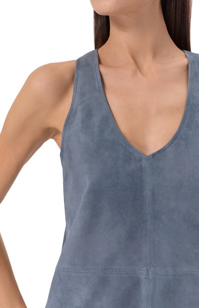 Замшевый топ ZADIG AND VOLTAIRE, арт. RWT001018, фото 5