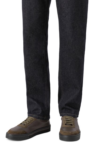 Кожаные кеды STEFANO RICCI, арт. UV23G6666/SDPVDV, фото 3