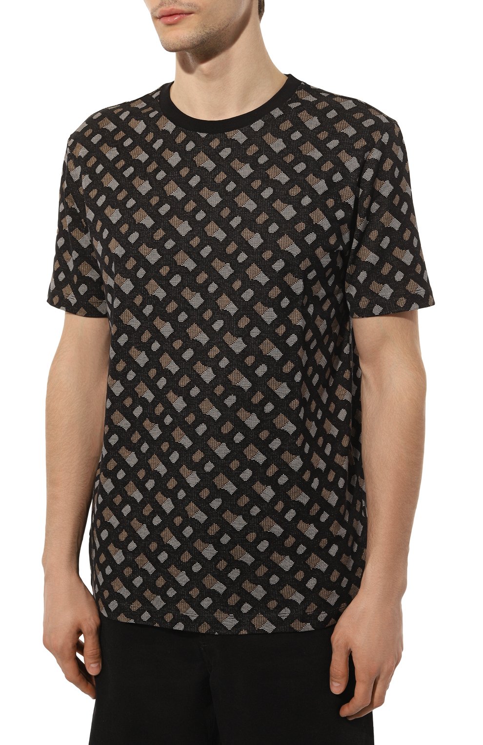 Хлопковая футболка BOSS, арт. 50486218, фото 3