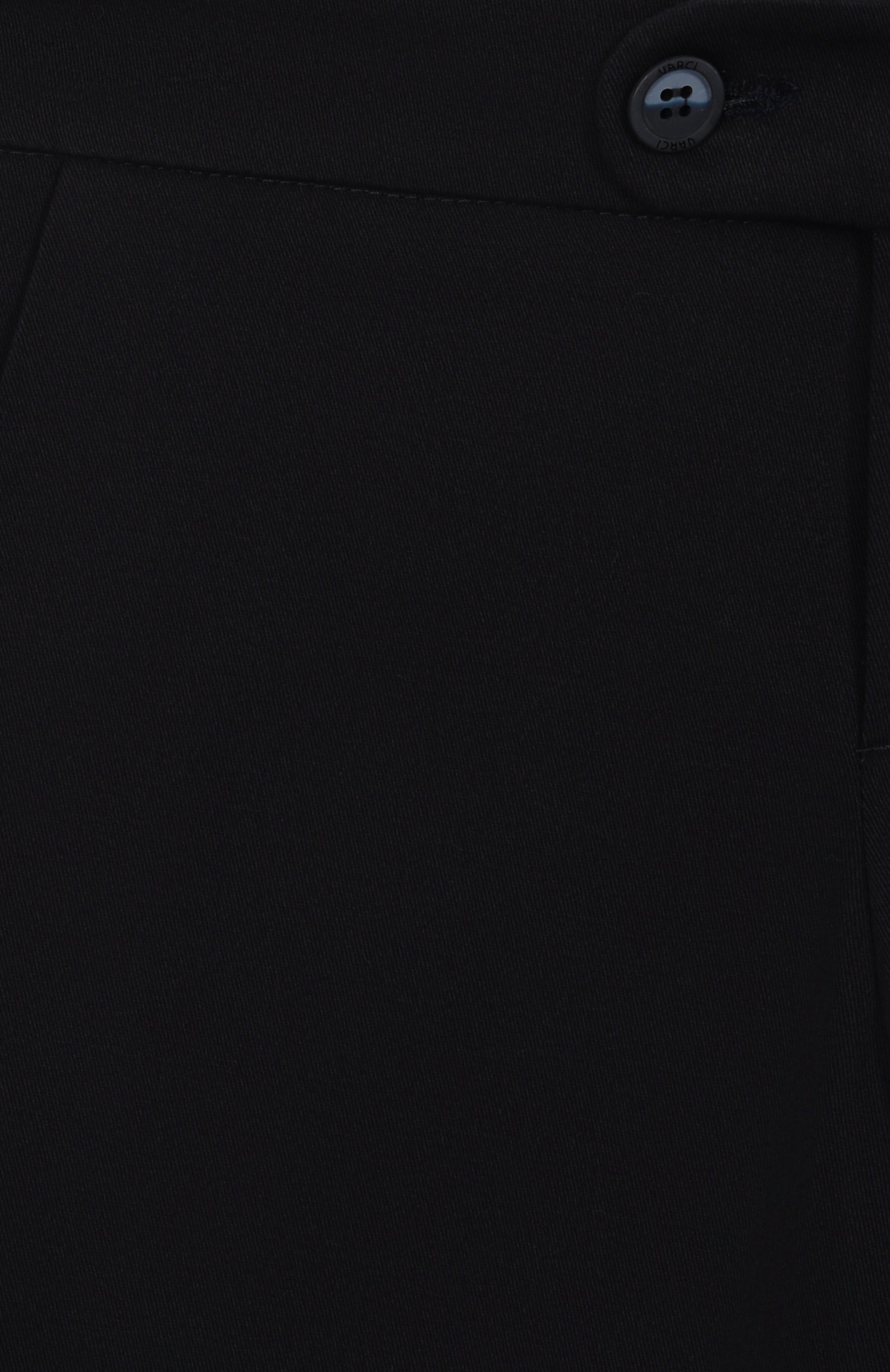 Хлопковые брюки VARCI темно-синего цвета по цене 19950 руб., арт. VR2580U/9A-16A, фото 3 Хлопковые брюки VARCI, арт. VR2580U/9A-16A, фото 3