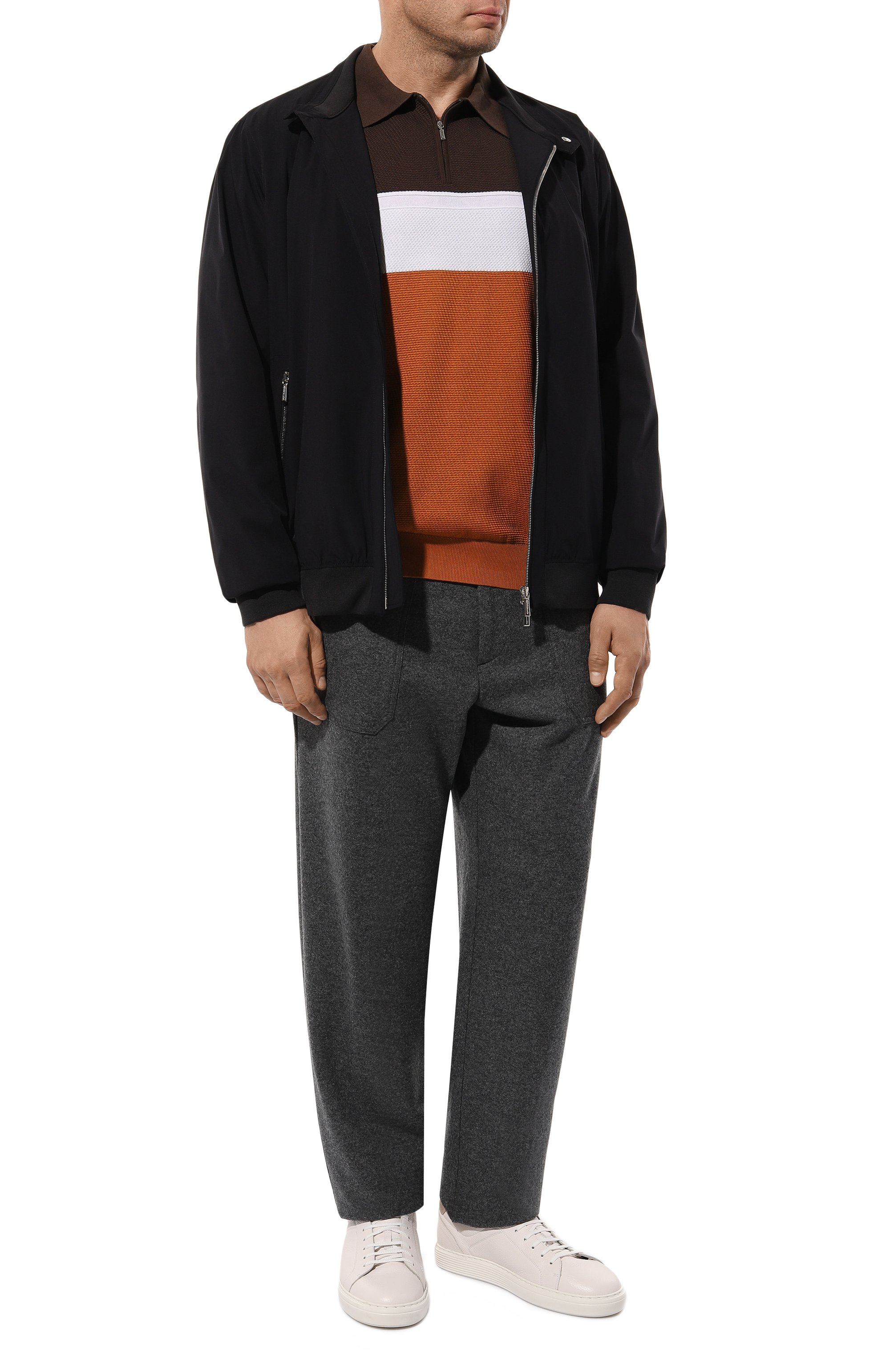 Поло из шелка и хлопка ZILLI, арт. KZP002M0142VH0L00_1, фото 2