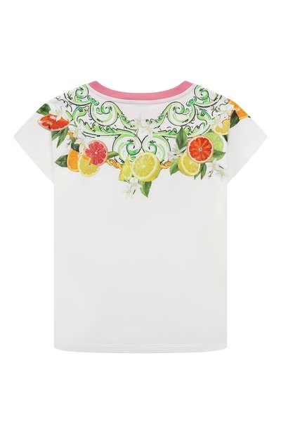 Хлопковая футболка DOLCE & GABBANA, арт. L5JTMW/G7M6D, фото 2