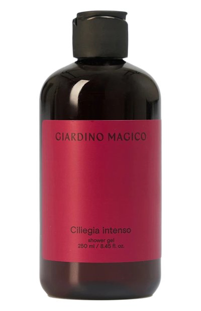 Женского увлажняющий гель для душа ciliegia intenso (250ml) GIARDINO MAGICO, арт. 4640200325808