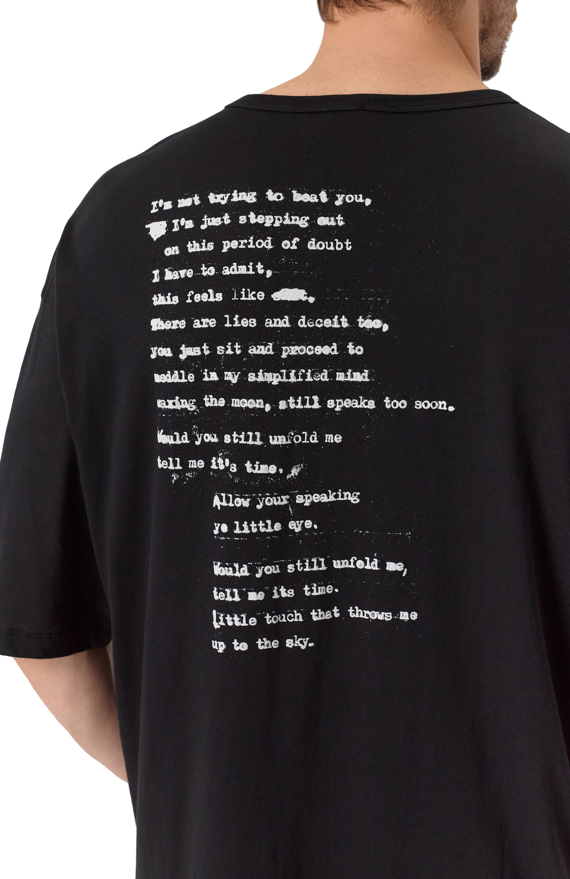 Хлопковая футболка ANN DEMEULEMEESTER, арт. B0013223/FA206, фото 5