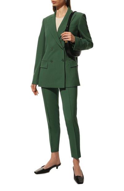 Шерстяной жакет LORO PIANA зеленого цвета по цене 253500 руб., арт. FAL5291, фото 2 Шерстяной жакет LORO PIANA, арт. FAL5291, фото 2