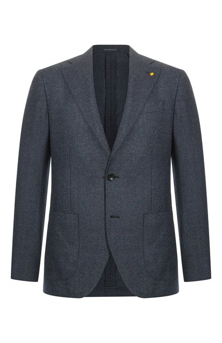 Мужской пиджак из хлопка и шерсти SARTORIA LATORRE, арт. JD74/JI082