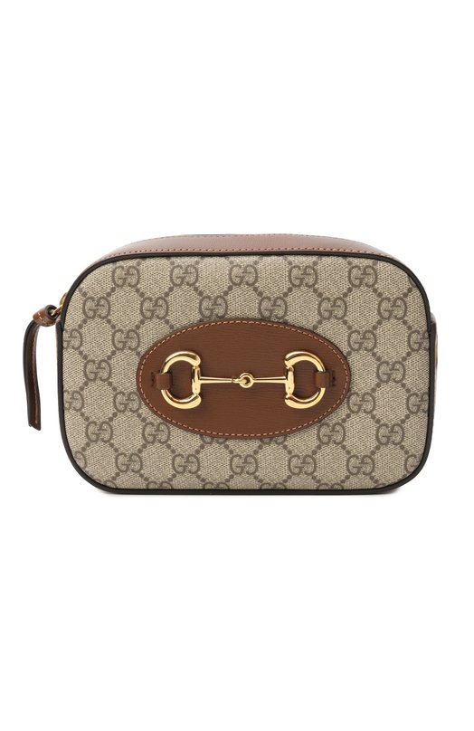 Сумка Horsebit 1955 mini Gucci 760196/92TCG Коричневый 760196/92TCG