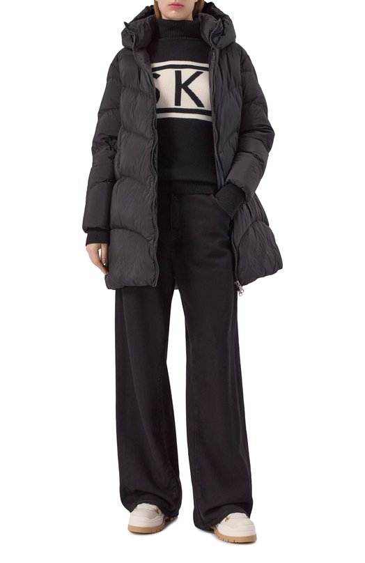 Шерстяной свитер Perfect Moment W3000075/1703 Чёрно-белый  W3000075/1703 Фото 2