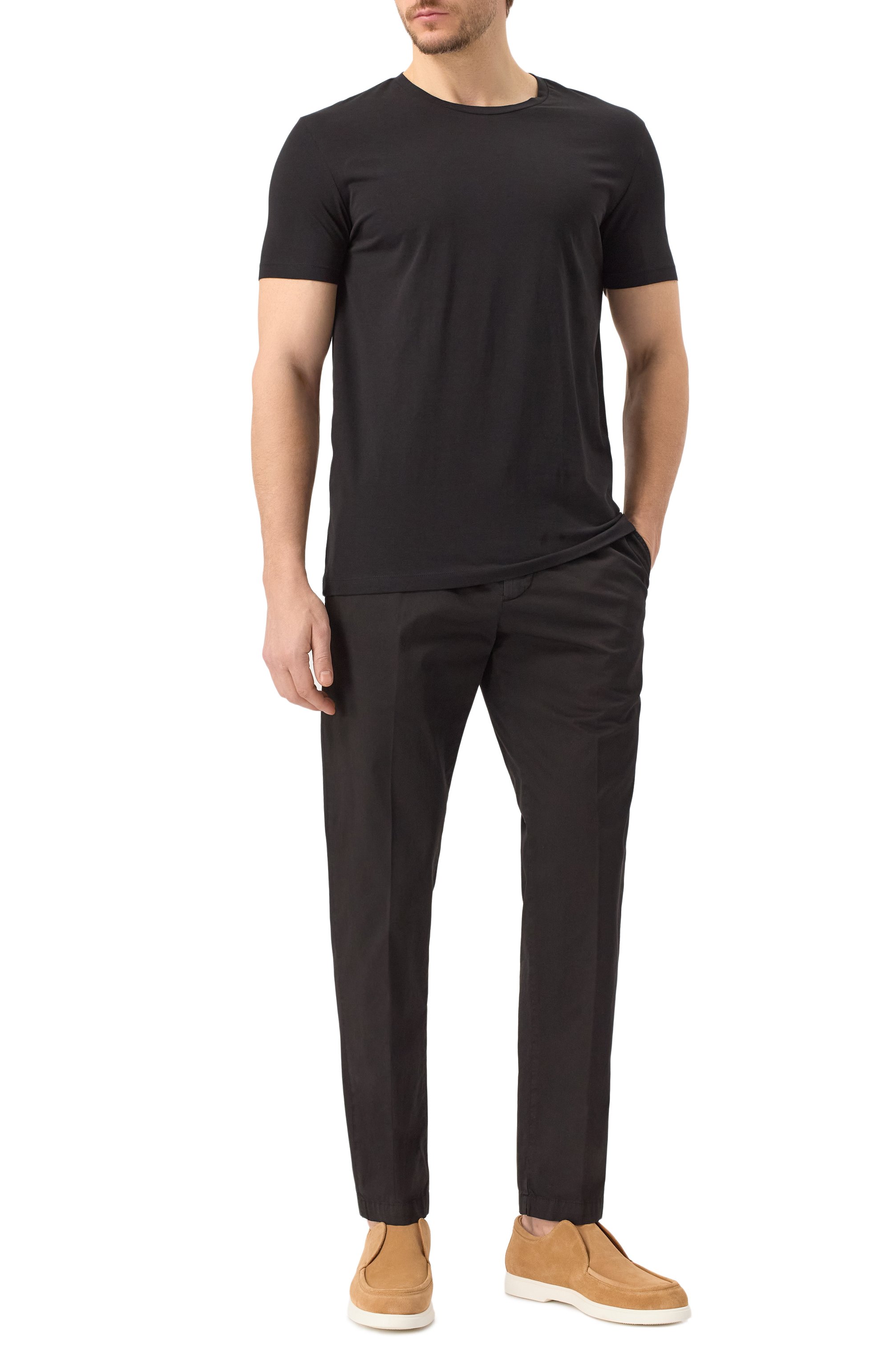 Хлопковые брюки WHITE SAND, арт. 25SU66/83, фото 2