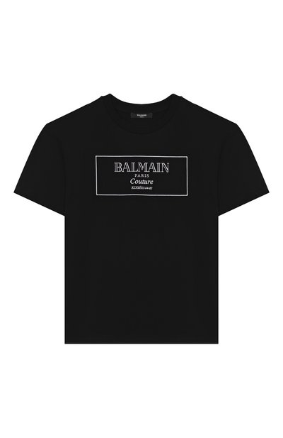 Хлопковая футболка BALMAIN, арт. BX8P51
