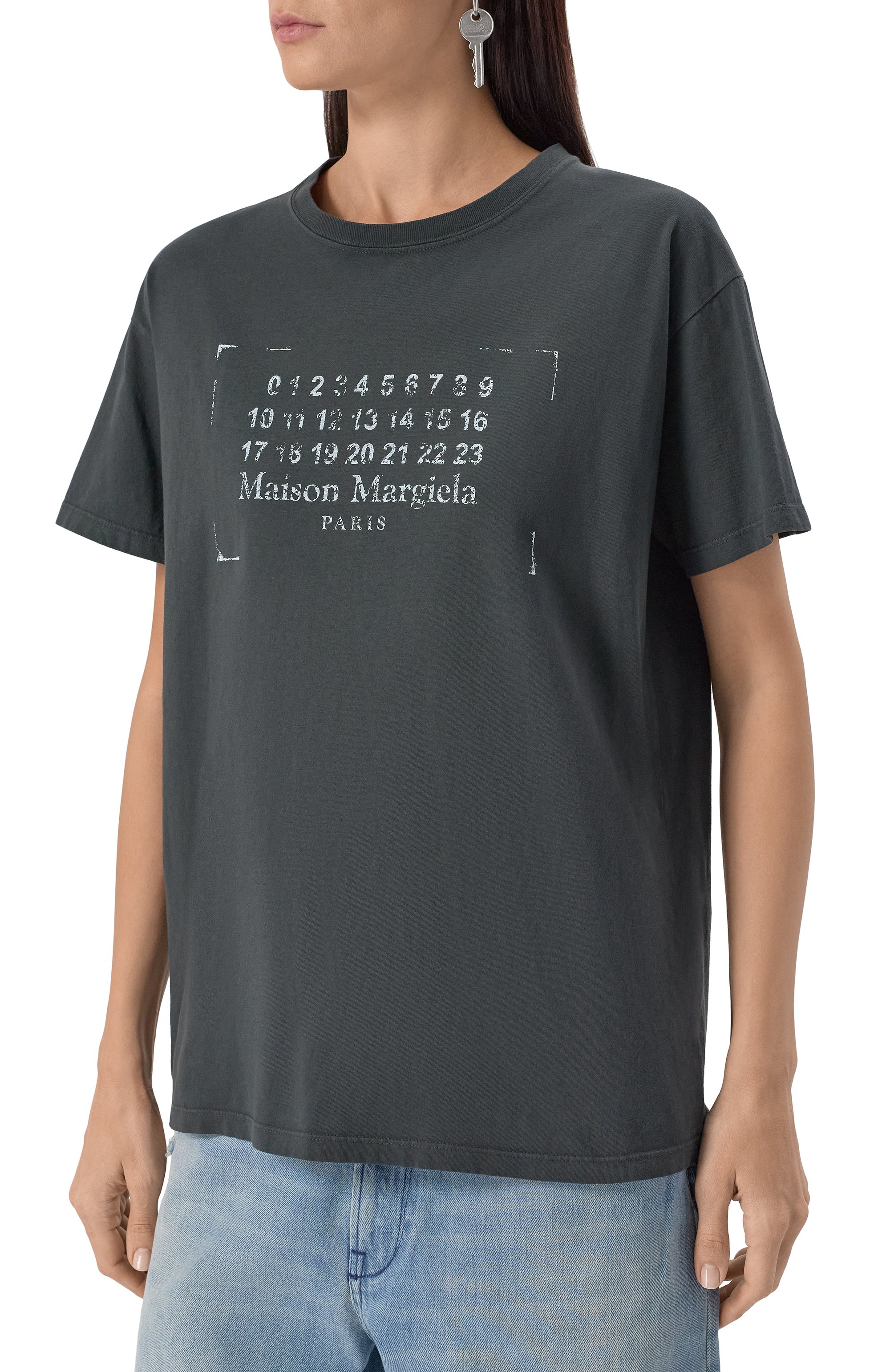 Хлопковая футболка MAISON MARGIELA, арт. S51GC0534/S24575, фото 3