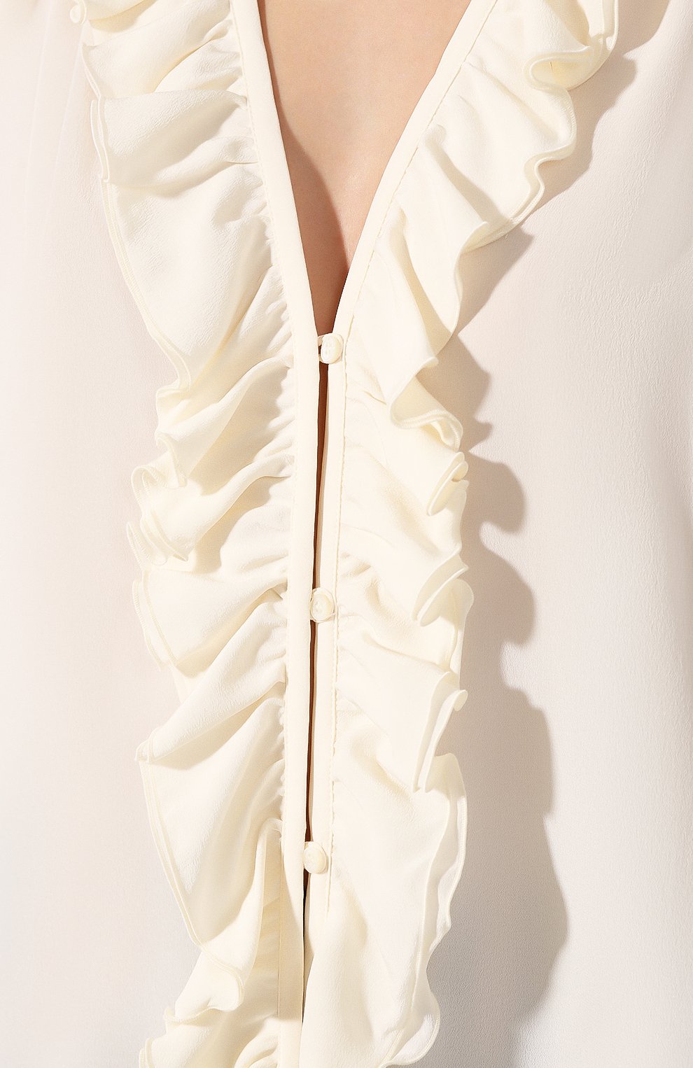 Шелковая блузка VICTORIA BECKHAM, арт. 1220WSH001217B, фото 5