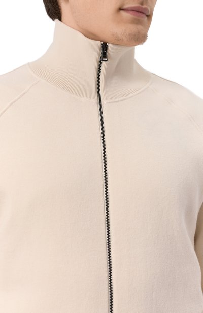 Кардиган из хлопка и шерсти BOSS, арт. 50519629, фото 5