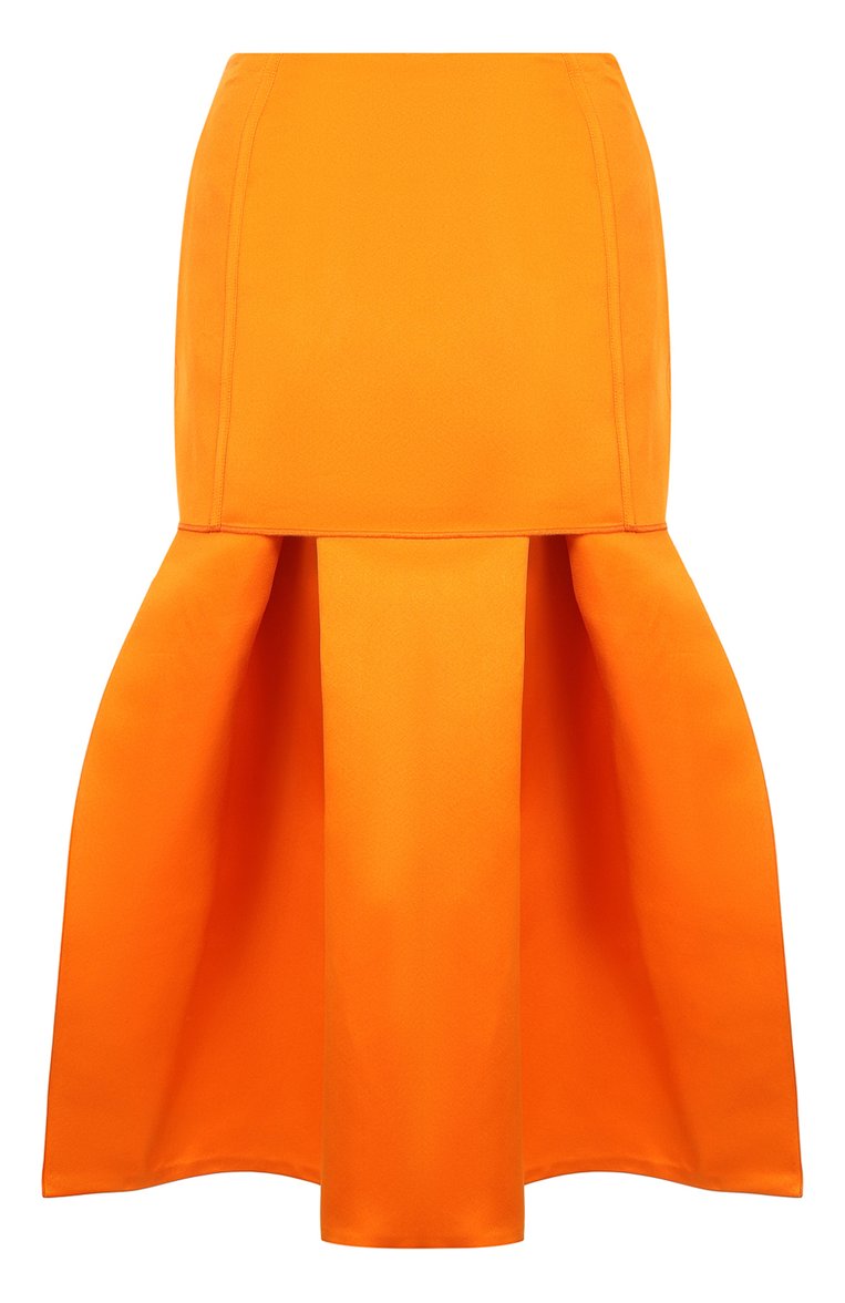 Атласная юбка PRADA, арт. P101UG-393-F0049, фото 2