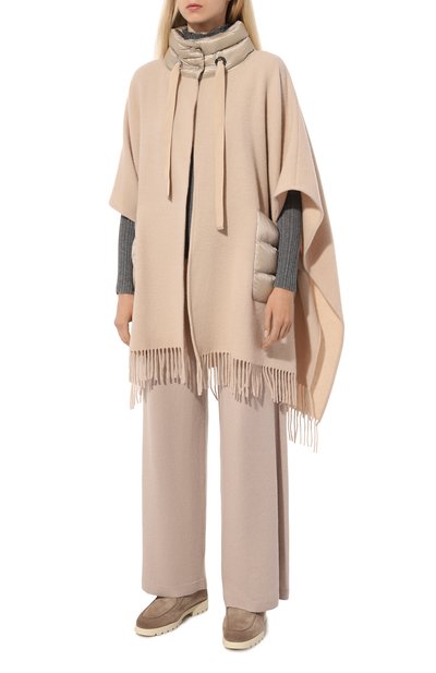 Шерстяное пончо HERNO, арт. GC00066DR/33395, фото 3