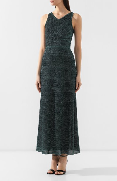 Платье из смеси хлопка и вискозы M MISSONI, арт. 2DG00110/2K000W, фото 3