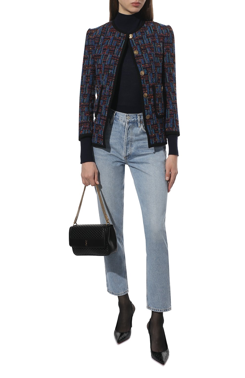 Кожаные туфли kate sling 85 CHRISTIAN LOUBOUTIN, арт. 1220033/KATE SLING 85, фото 2