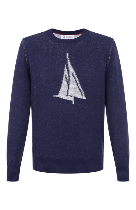 Мужской хлопковый джемпер BRUNELLO CUCINELLI, арт. M29708700P